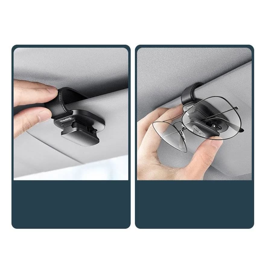 گیره نگهدارنده داخل خودرو بیسوس Baseus Platinum Universal Eyewear Clip ACYJN-A01 — تصویر ۱۲