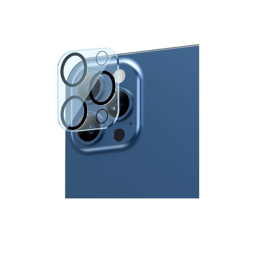 پک 2تایی محافظ لنز دوربین شیشه ای آیفون Baseus SGAPIPH67P-AJT02 Camera Lens iPhone 12 Pro Max — تصویر ۱۰