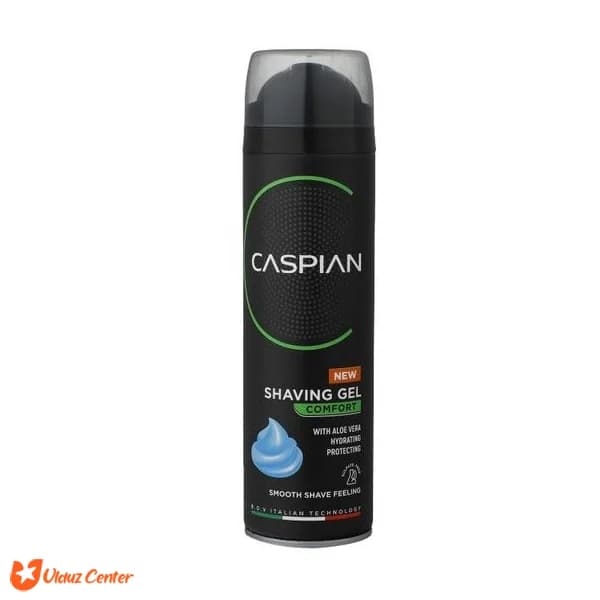 ژل اصلاح کاسپین مدل Comfort حجم 200 میل — تصویر ۲