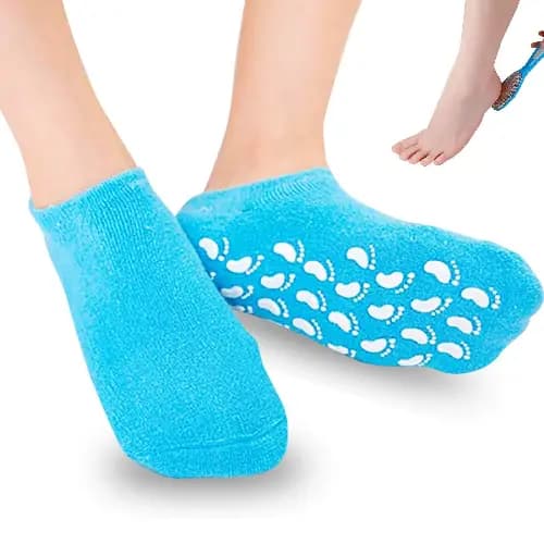 جوراب سیلیکونی اصل نرم کننده و درمان ترک پا کد 3030 — تصویر ۱۱