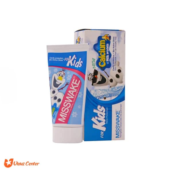 خمیر دندان ژله ای کودک میسویک طرح آدم برفی با رایحه موز 50 میل