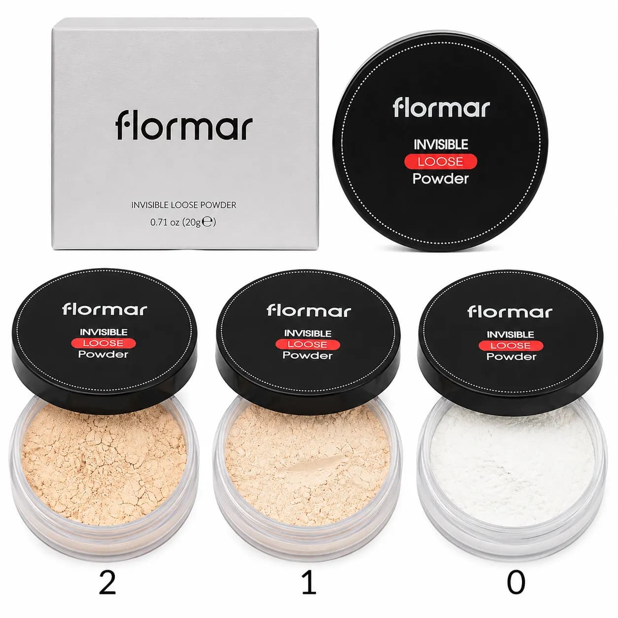 پودر فیکس برند LOOSE POWDER در ۳ شماره کد 5196