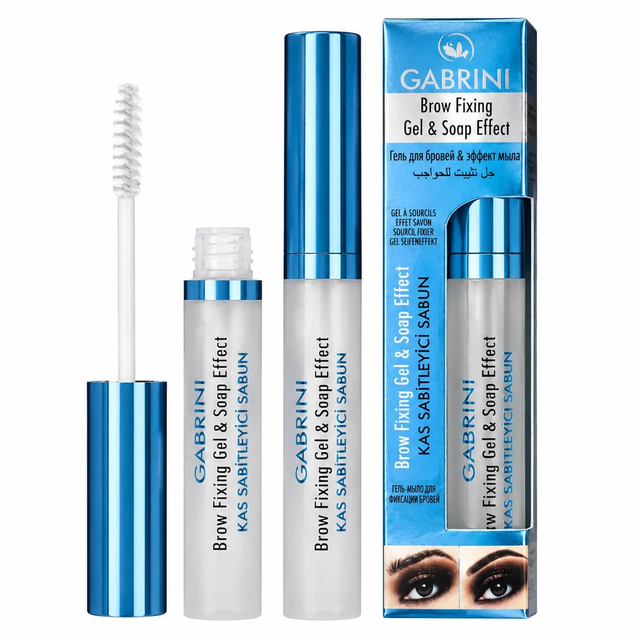 ژل لیفت ابرو Soap Effect Brow Gel تثبیت قوی و ماندگار ۸ ساعته کد 5195
