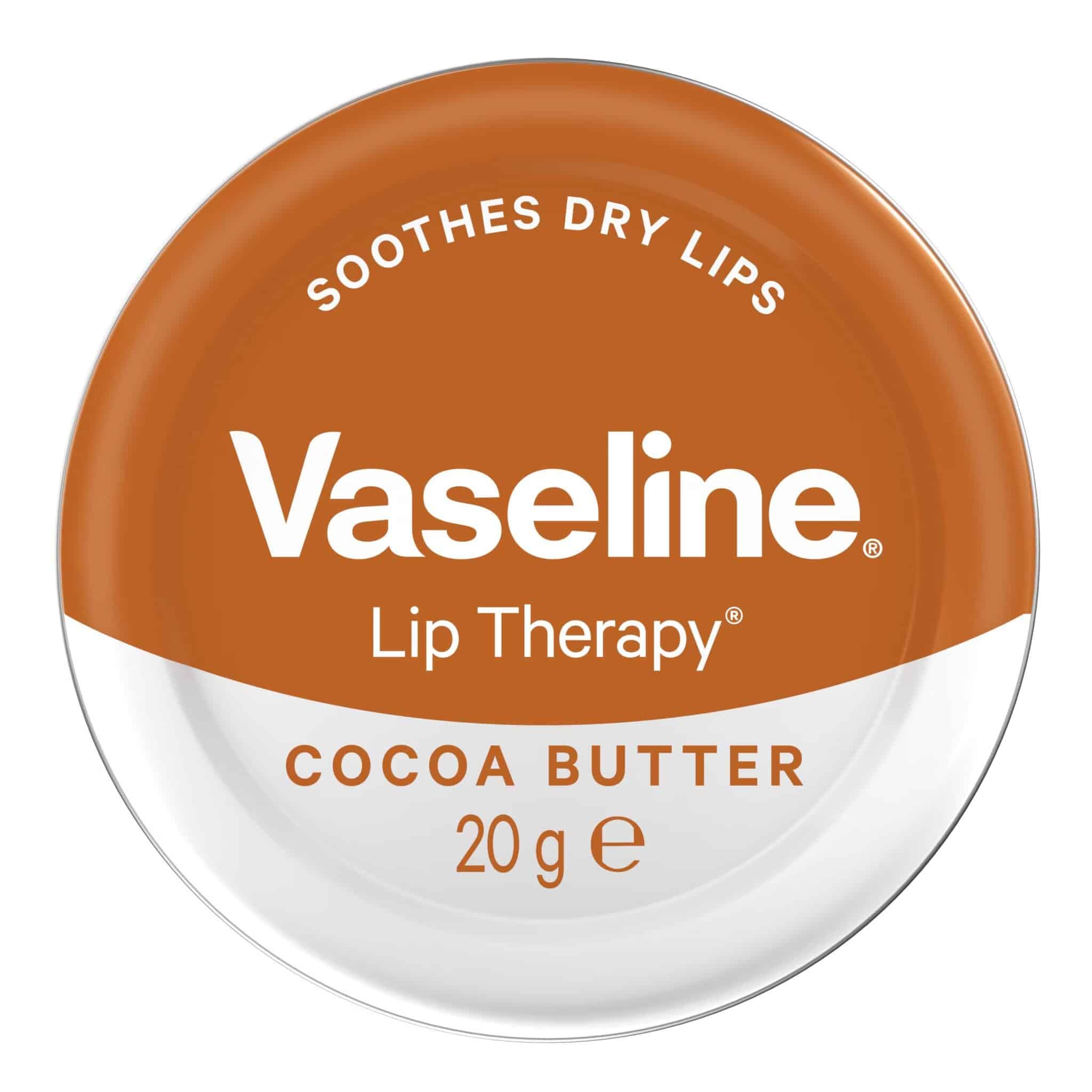 بالم لب شکلاتی وازلین مدل Lip Therapy Cocoa حجم 20 گرم — تصویر ۳