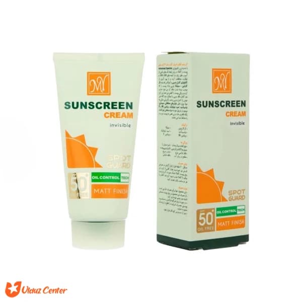 کرم ضد آفتاب اسپات گارد مات 4 کاره مای فاقد چربی با SPF50 حجم 50 میل