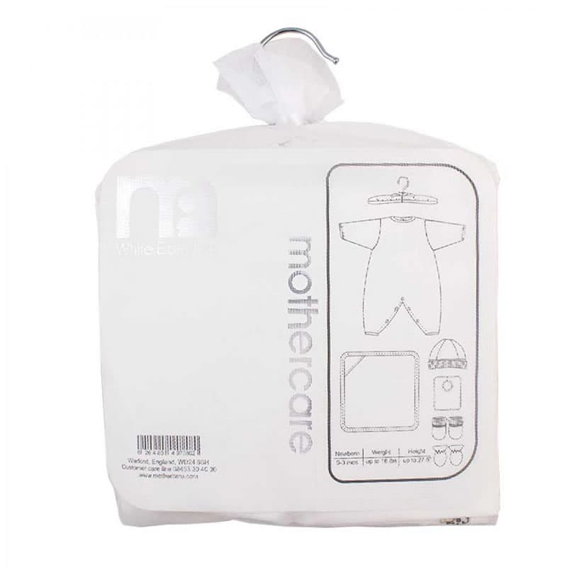 ست لباس بیمارستانی نوزادی 7 تکه طرح مثلث مادرکر Mothercare — تصویر ۵