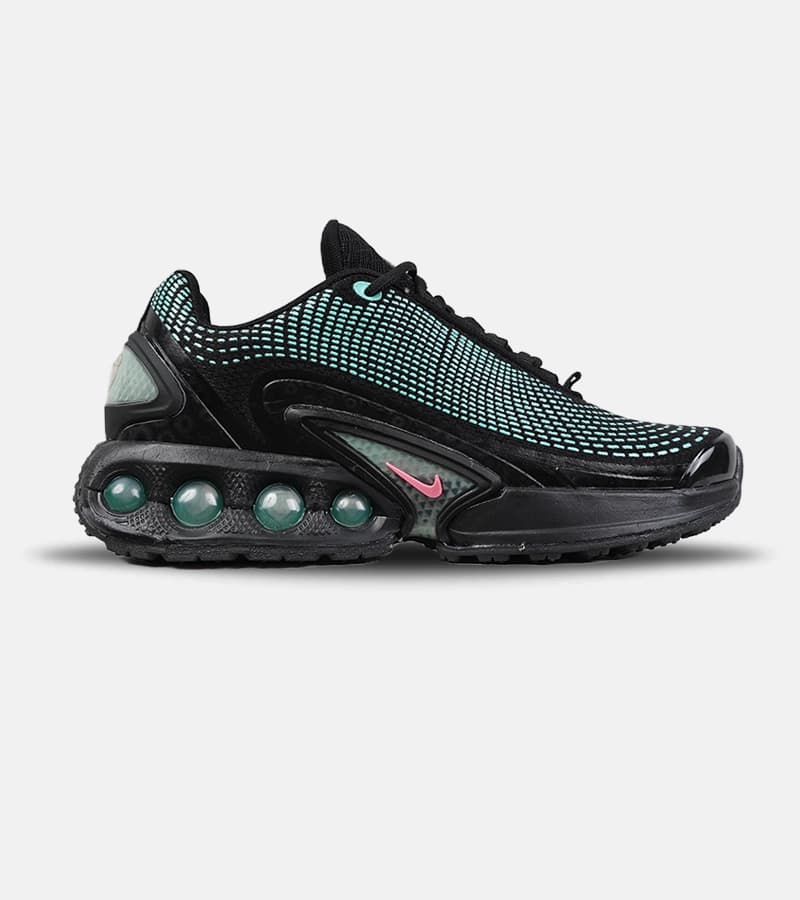 کفش کتانی مردانه و زنانه مشکی سبز NIKE Air Max DN Ultra | مدل 9257 — تصویر ۴