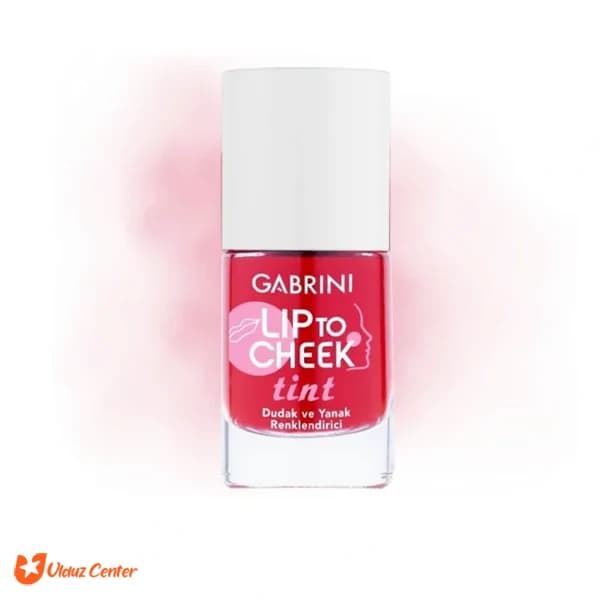 تینت لب و گونه گابرینی مدل Coral RED حجم 12 میل