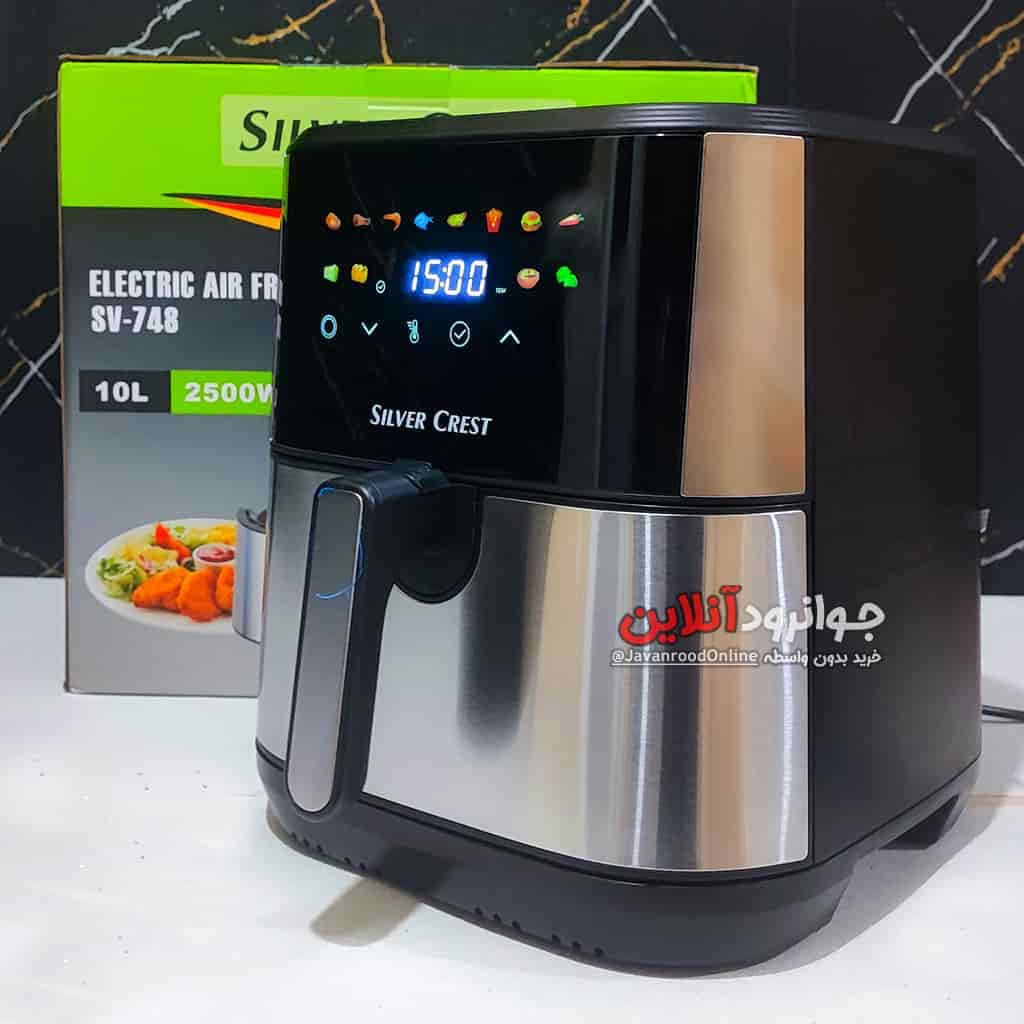 سرخ کن رژیمی سیلور کرست 10 لیتر 2 المنت SV-748 Silver Crest — تصویر ۷