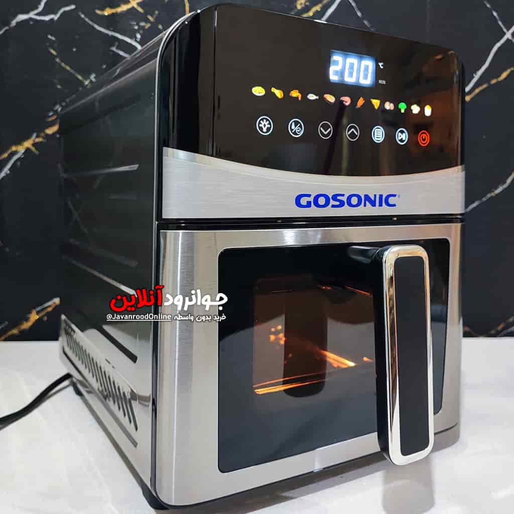 سرخ کن 9 لیتر گوسونیک 2500 وات 2 المنت Gosonic GAF-869 کرایه در محل — تصویر ۱۰