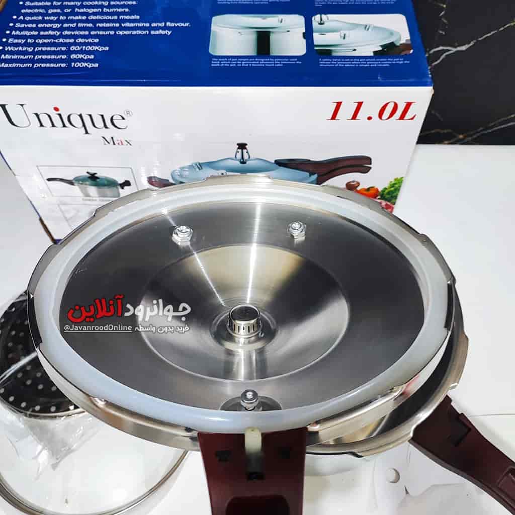 زودپز روگازی یونیک 11 لیتر مدل PK-1100 Unique Max اورجینال — تصویر ۴