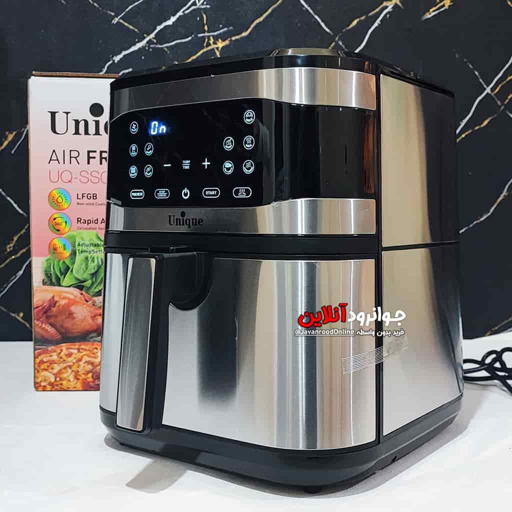 سرخ کن یونیک 10 لیتر 2200 وات دو سبد دو المنت مدل Unique UQ-SS08
