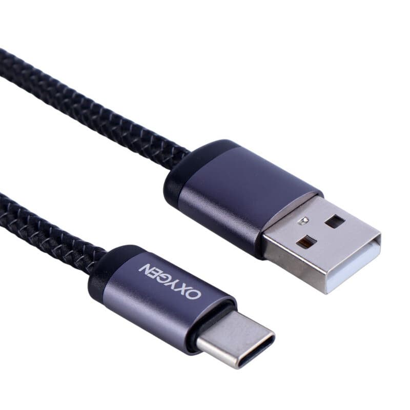 کابل کوتاه تایپ سی فست شارژ 3 آمپر اکسیژن LX-22 طول 25 سانتی متر — تصویر ۱۰