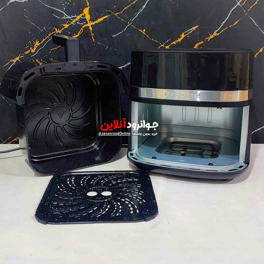 سرخ کن گوسونیک 8 لیتر GAF-108 دو المنت با توان 2000 وات کرایه در محل — تصویر ۴