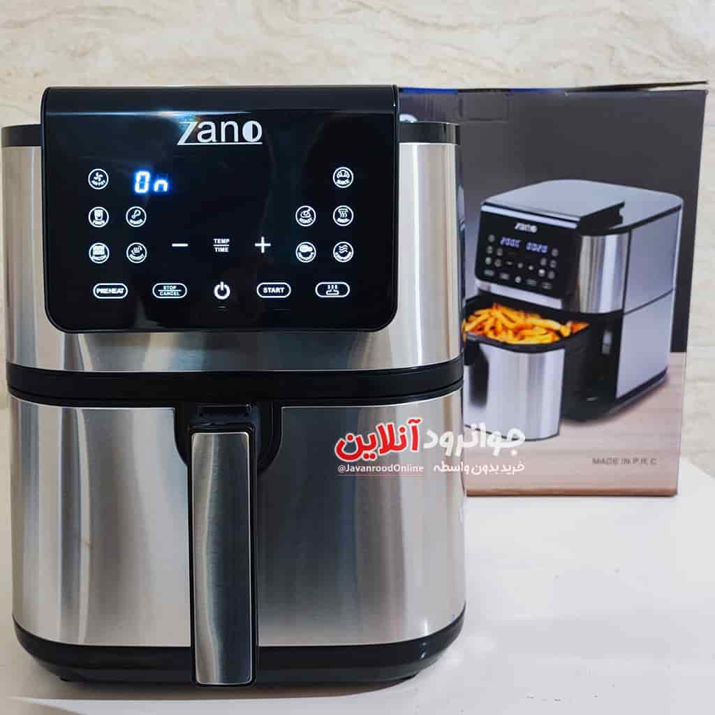 سرخ کن زانو 8 لیتر دو المنت 1800 وات دو سبد Zano Y.0740 — تصویر ۸