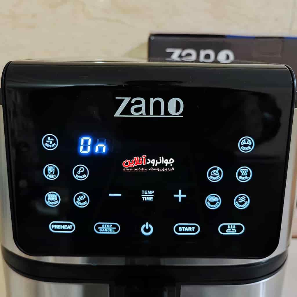 سرخ کن زانو 8 لیتر دو المنت 1800 وات دو سبد Zano Y.0740 — تصویر ۵