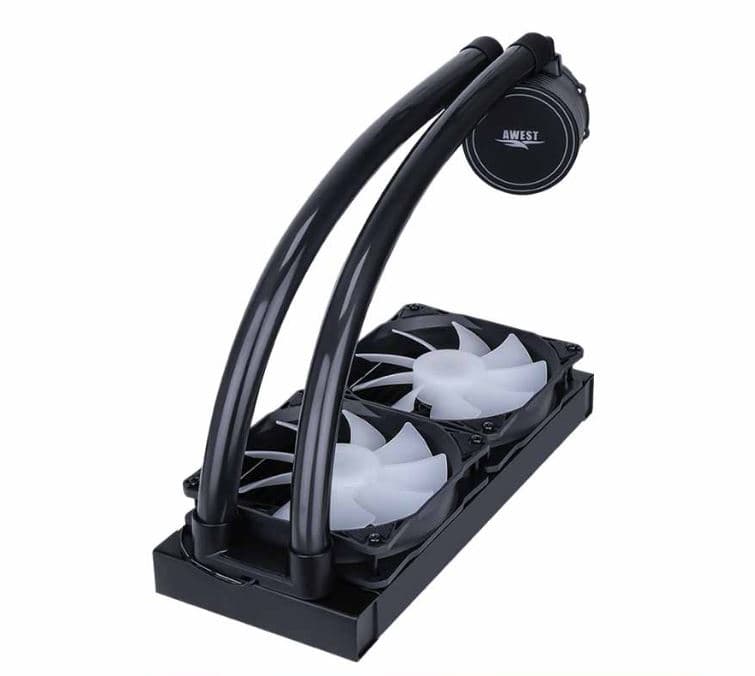 فن پردازنده اوست مدل AWEST GT AV240 ARGB Liquid Cooler — تصویر ۶