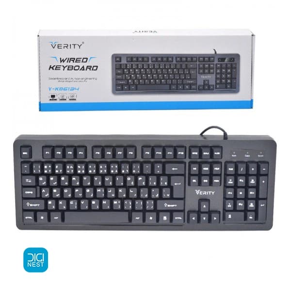 کیبورد سیم دار وریتی مدل V-KB 6134 — تصویر ۵