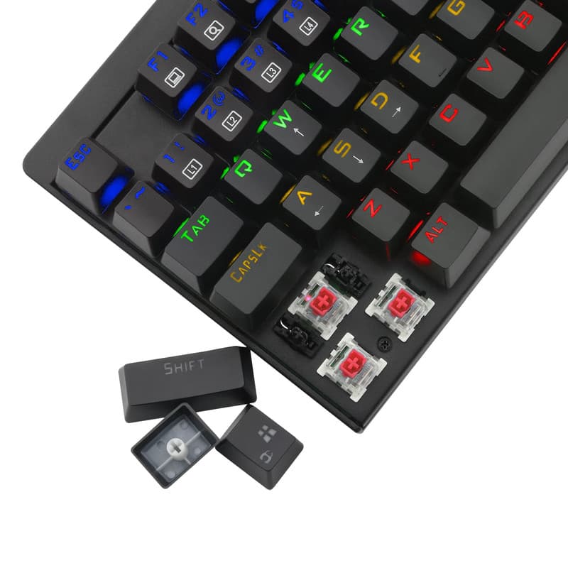 کیبورد مکانیکی گیمینگ تی دگر T-Dagger Corvette T-TGK302 Switch — تصویر ۸