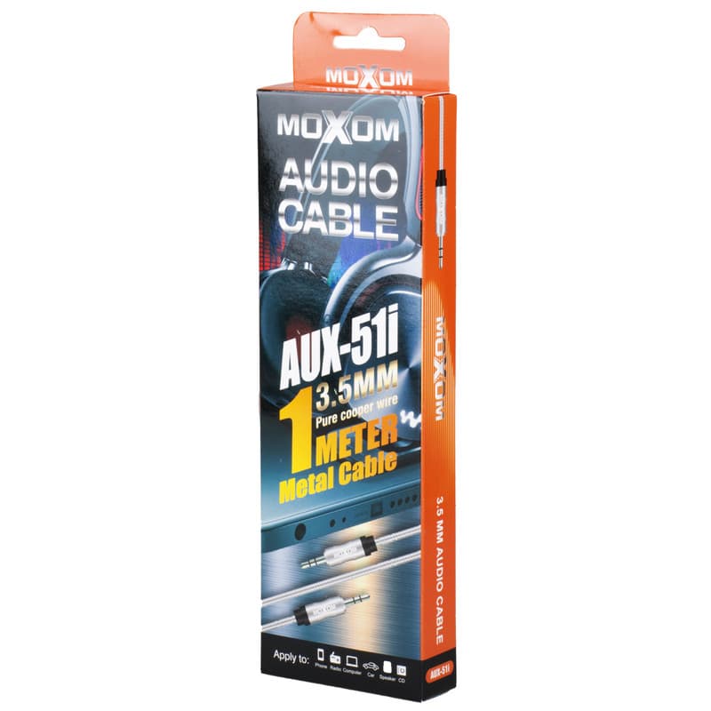 کابل AUX موکسوم مدل 51i طول 1 متر
