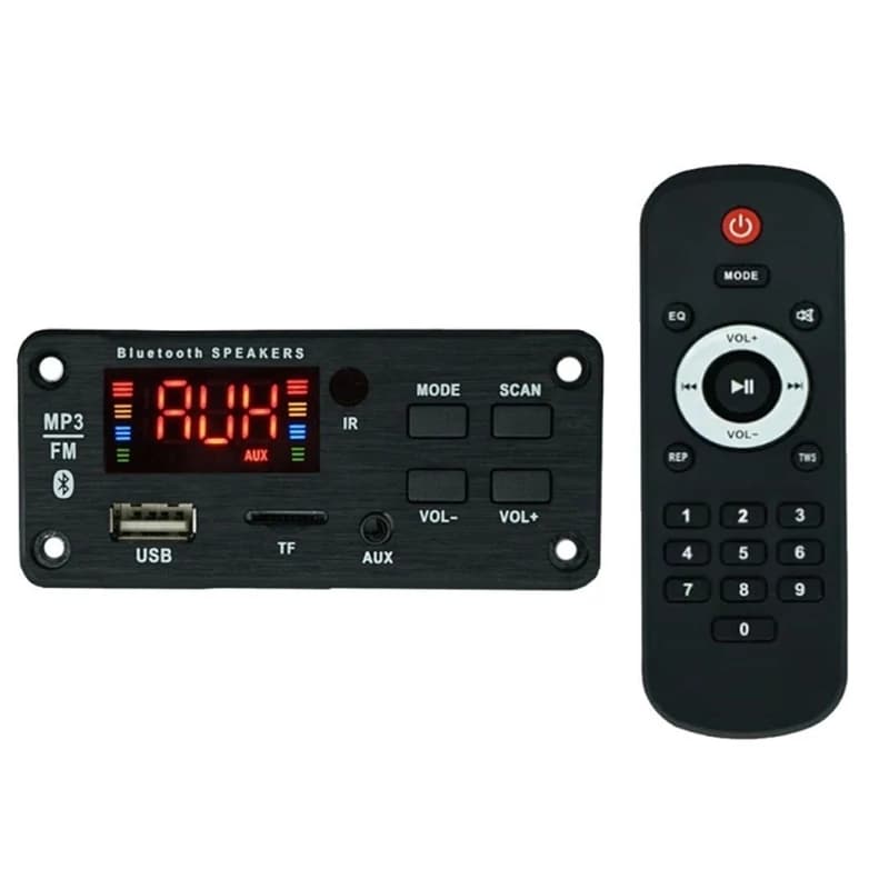پخش کننده MP3 PLAYER پنلی بلوتوثی 12V مدل Q13-v1