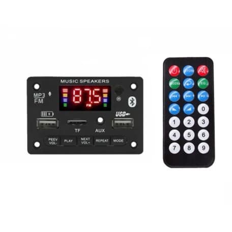 پخش کننده MP3 PLAYER پنلی بلوتوثی 12V