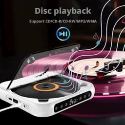 پخش کننده CD قابل حمل بلوتوثی مدل Portable CD Player — تصویر ۱۰