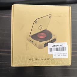 پخش کننده CD قابل حمل بلوتوثی مدل Portable CD Player — تصویر ۷
