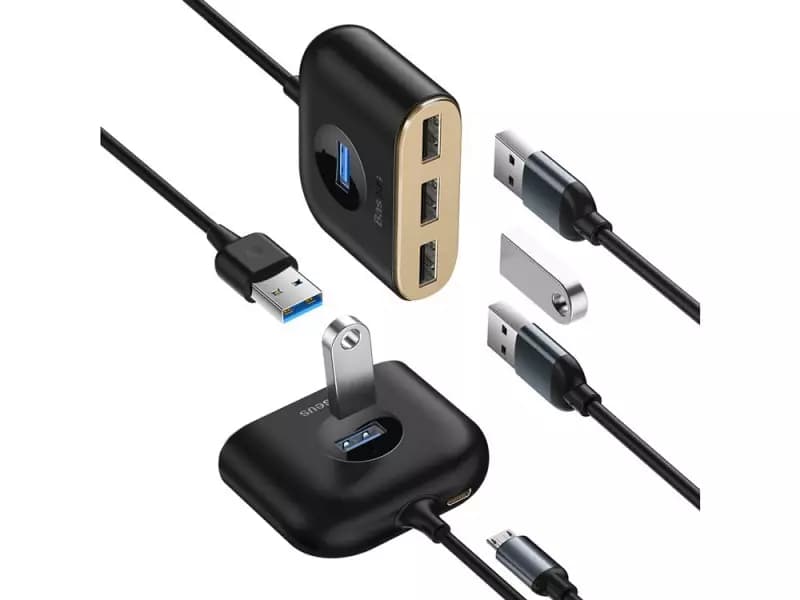 هاب 4 پورت USB 3.0 بیسوس مدل Baseus CAHUB-AY01 — تصویر ۵