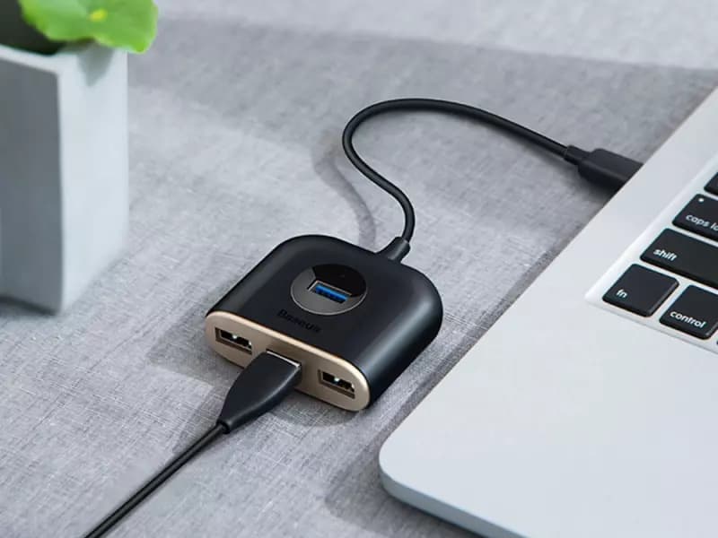هاب 4 پورت USB 3.0 بیسوس مدل Baseus CAHUB-AY01 — تصویر ۴