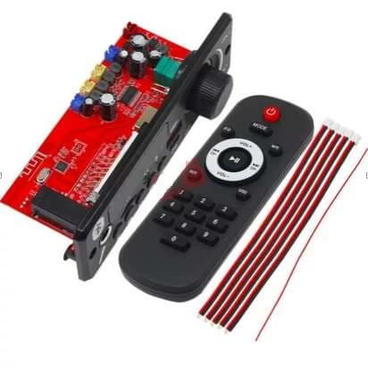 پخش کننده MP3 PLAYER پنلی بلوتوثی ولوم دار دارای آمپلی فایر 2X80W مدل JX-Y19 — تصویر ۴