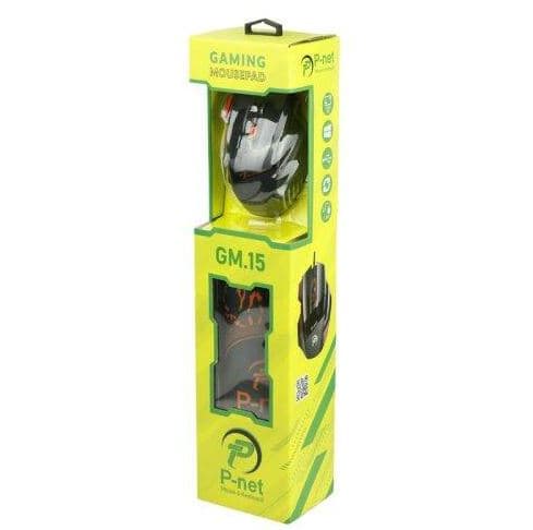 ماوس گیمینگ P-net GM.15 + پد ماوس