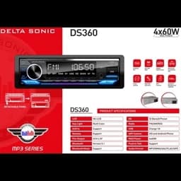 پخش کننده خودرو دلتا سونیک مدل DS360 — تصویر ۴