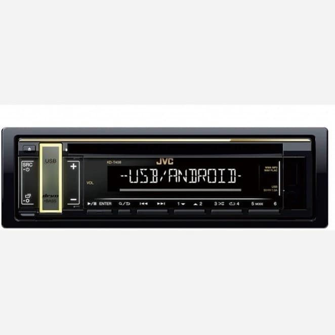 رادیو پخش صوتی جی وی سی JVC KD-T408