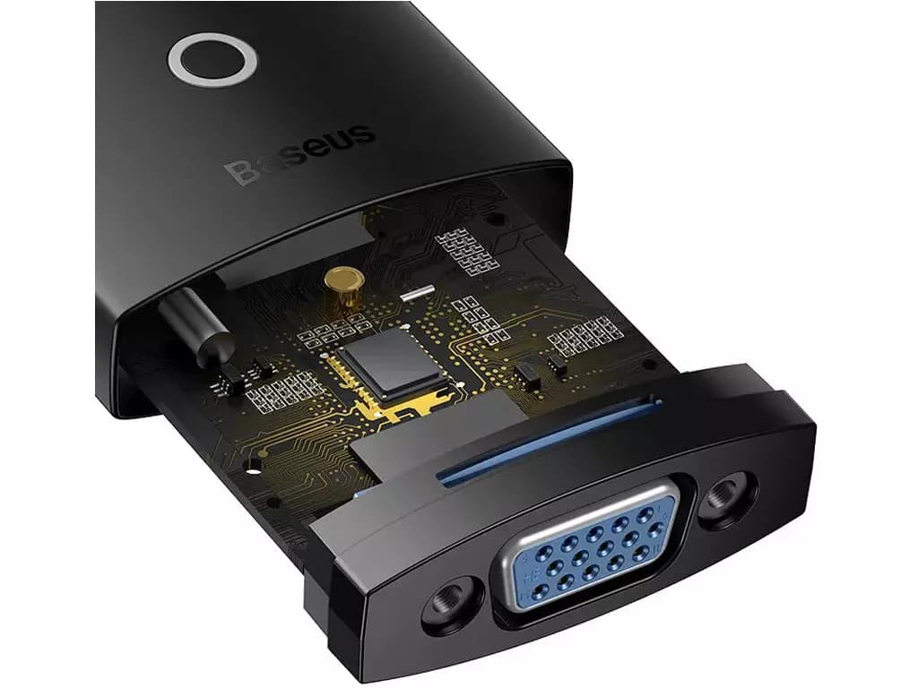 مبدل تبدیل HDMI به VGA بیسوس مدل Baseus WKQX010101 — تصویر ۳