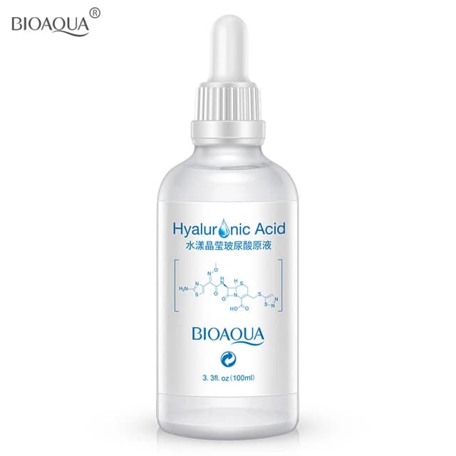 سرم روشن کننده و ترمیم چروک پوست هیالورونیک اسید بیوآکوا hyaluronic acid BIOAQUA — تصویر ۱۰