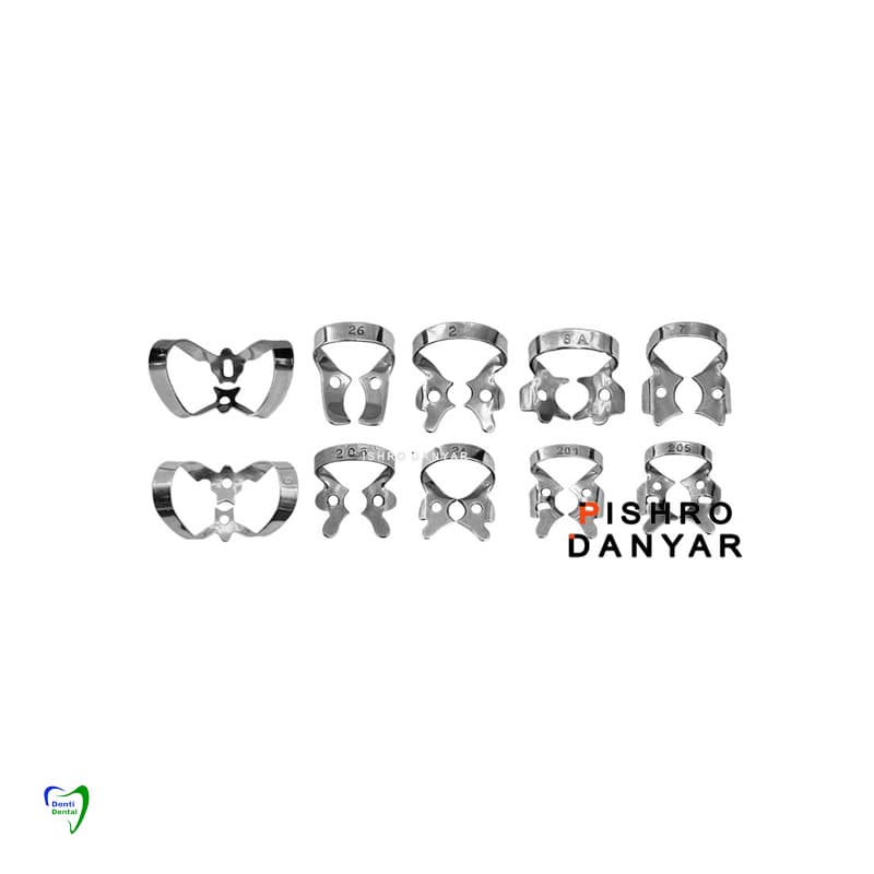 ست کلمپ رابردم پیشرو دنت (D-200-255P) — تصویر ۲
