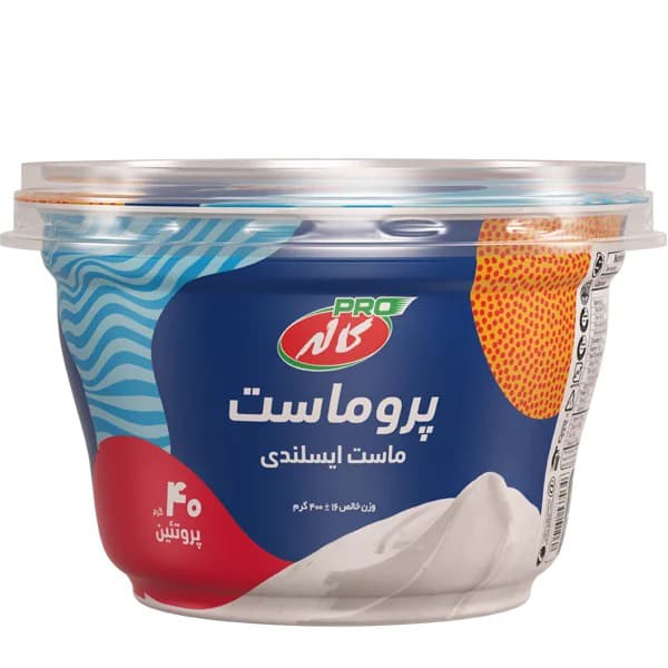 پرو ماست ایسلندی کازیین کاله ـ 400 گرم (ویژه اصفهان)
