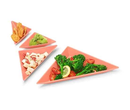 ست 4 عددی ظروف غذای Tchibo آلمان — تصویر ۳