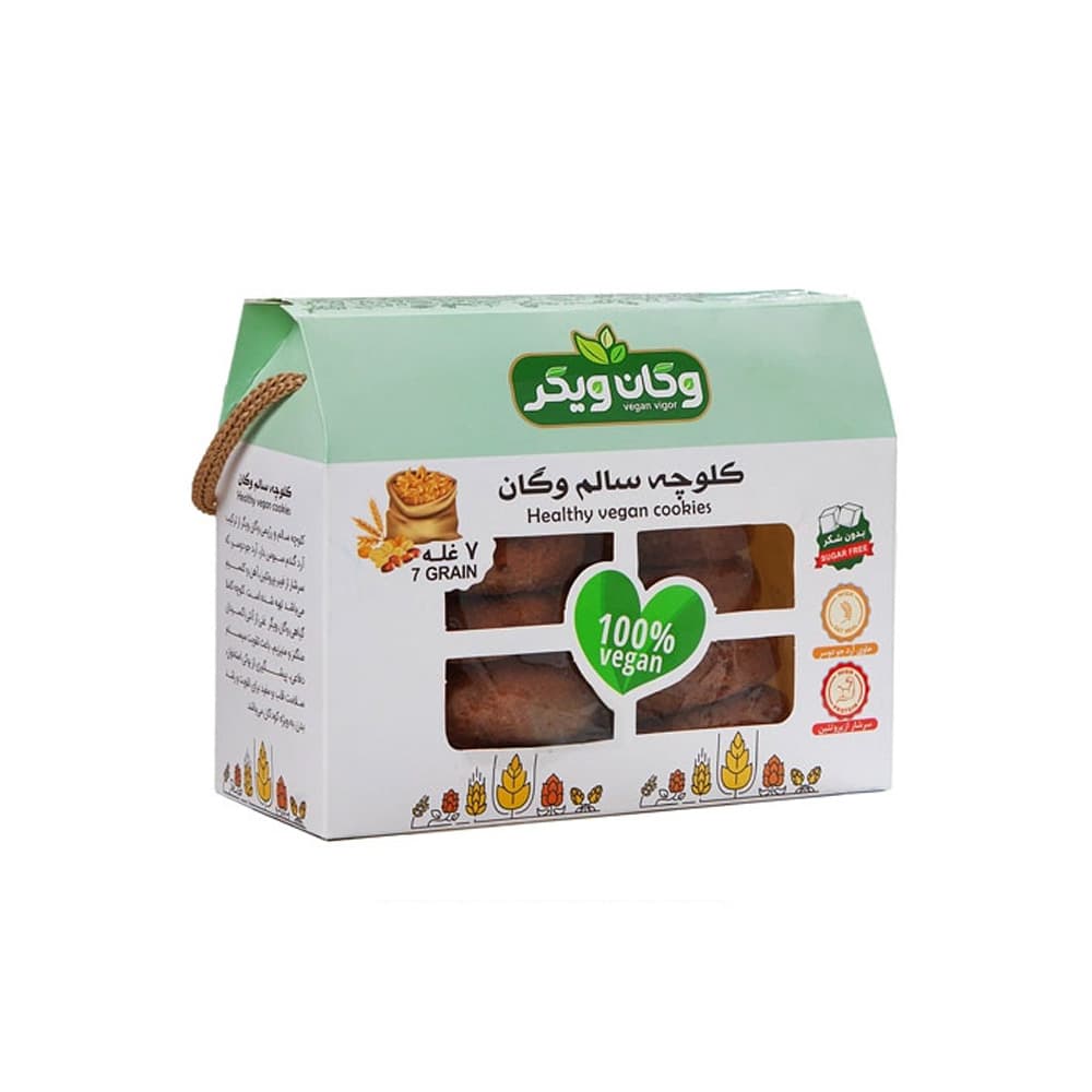 کلوچه هفت غله وگان ویگر