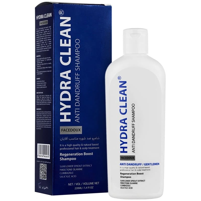شامپو آقایان هیدراکلین مدل ضدشوره حجم 220mL