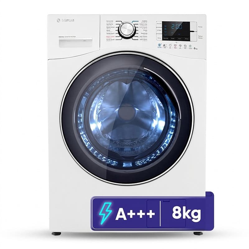 ماشین لباسشویی اسنوا 8 کیلویی مدل اکتا SWM-D80 — تصویر ۵