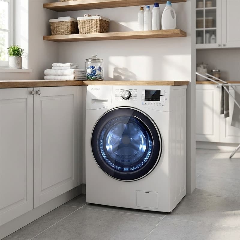 ماشین لباسشویی اسنوا 8 کیلویی مدل اکتا SWM-D80 — تصویر ۶