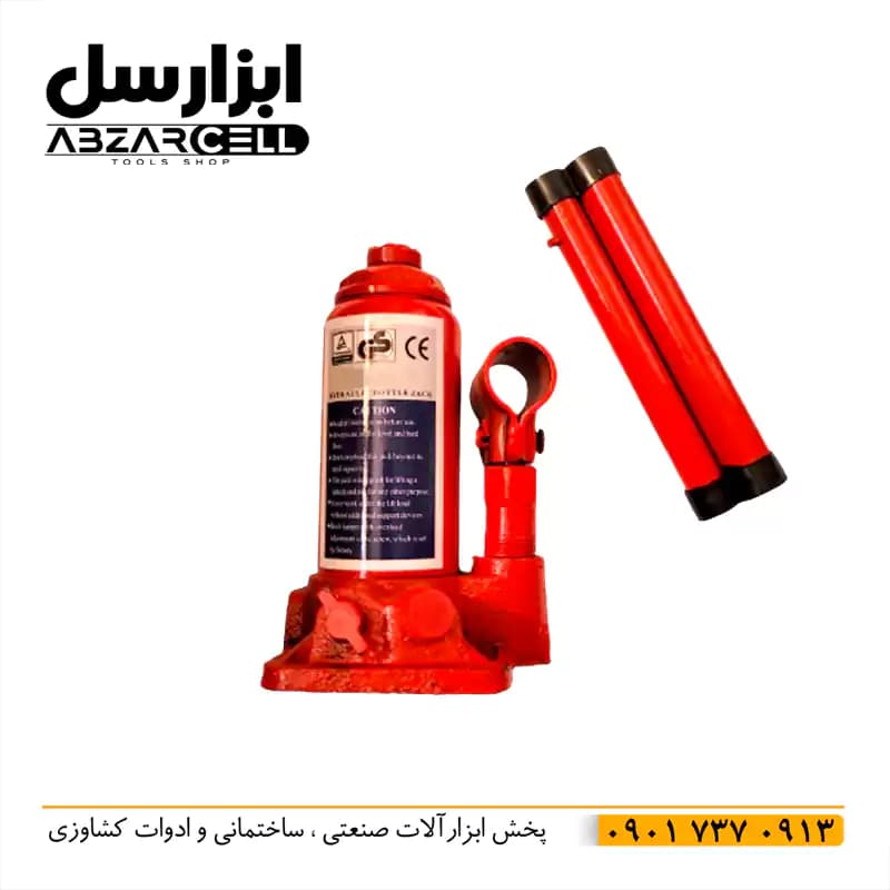 جک روغنی ماشین 5 تن هیدرولیکی رابین مدل R-5TON| طرح ronix — تصویر ۳