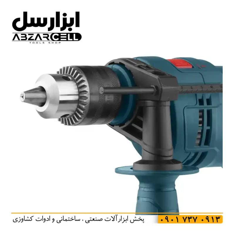 دریل چکشی 2214 رونیکس| 750 وات| 12 ماه گارانتی| اصل| سیم پیچ مسی — تصویر ۹
