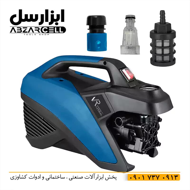 کارواش دینامی 140 بار ویوارکس VR7140-PW| موتور القایی| گارانتی 12 ماهه — تصویر ۳