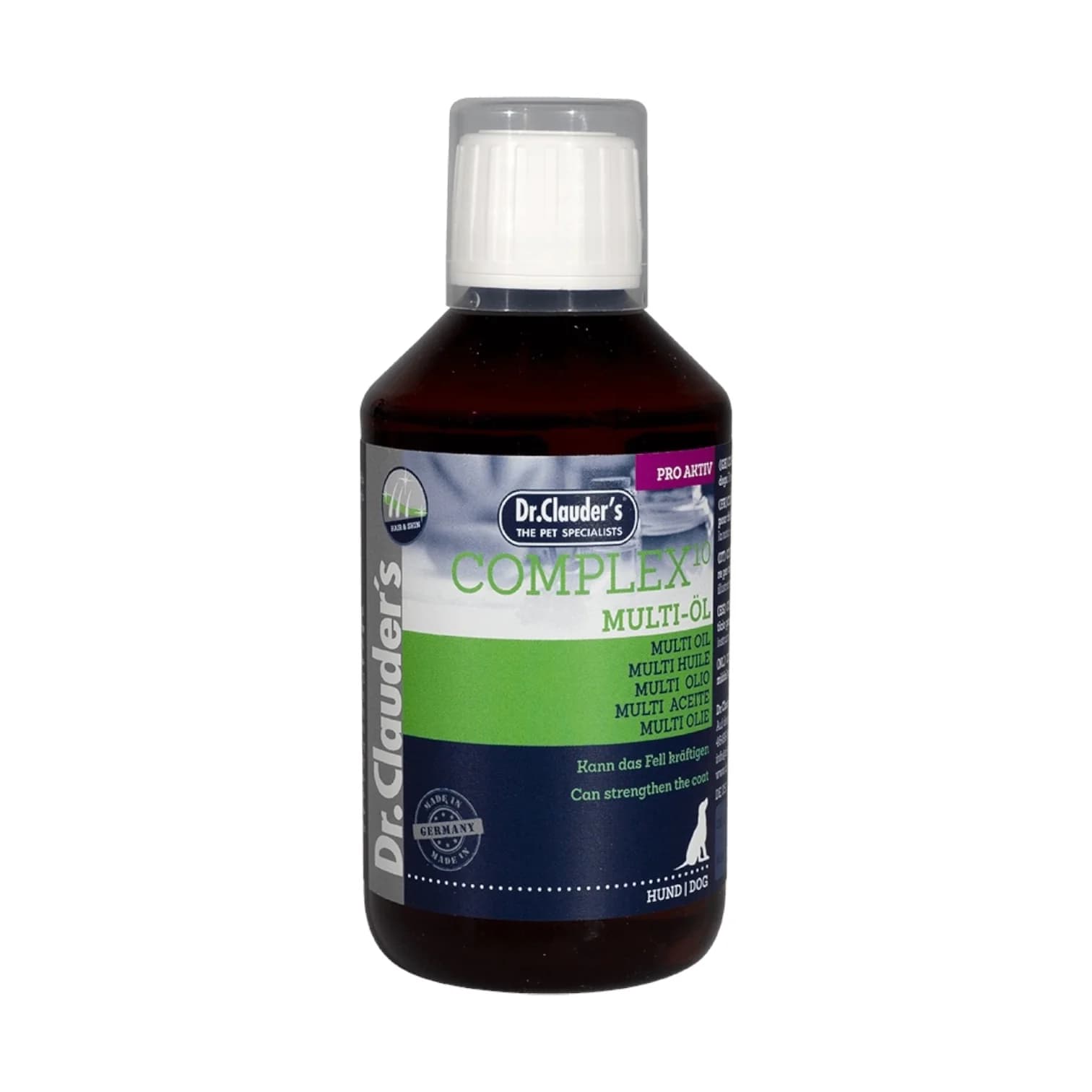 روغن تقویت پوست و مو سگ دکتر کلادرز مدل Multiderm Complex — تصویر ۳