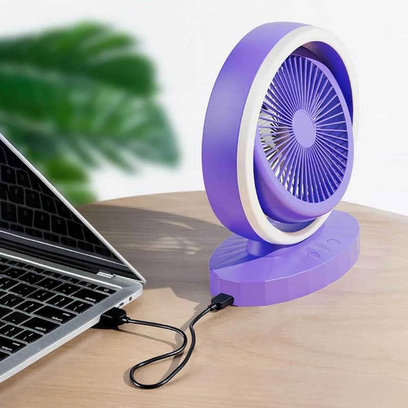 پنکه رومیزی مدل Multifunctional desktop fan 954 — تصویر ۳