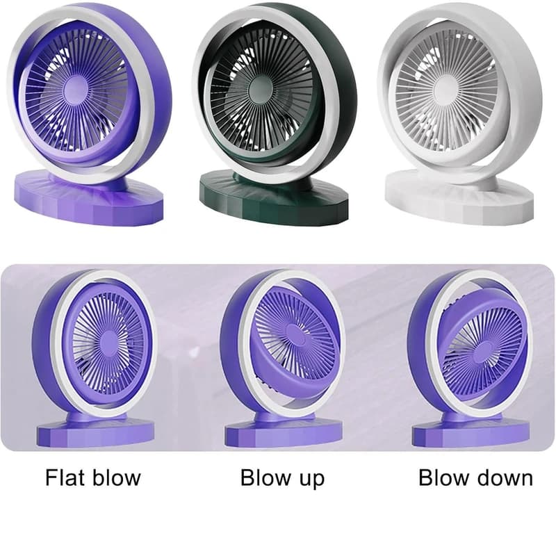 پنکه رومیزی مدل Multifunctional desktop fan 954 — تصویر ۴