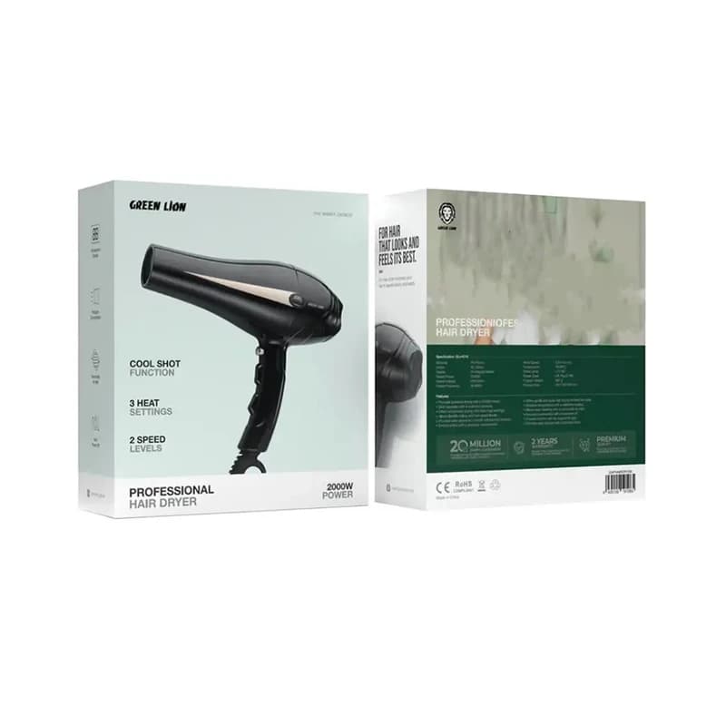 سشوار گرین لاین مدل Professional Hair Dryer 2000W — تصویر ۳